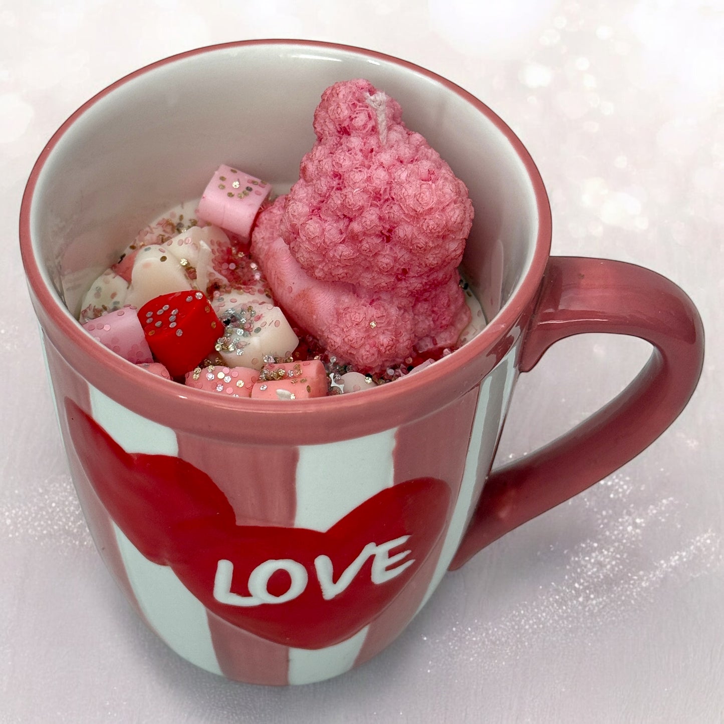 Bear My Heart Candle 🧸❤️