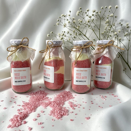 Rose Milk Bath